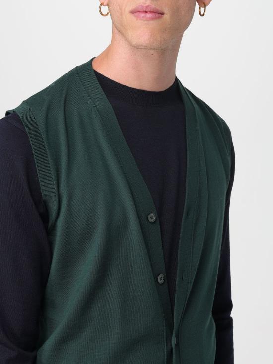 25FW 파올로페코라 스웨터 A013F001 5588 Green - PAOLO PECORA