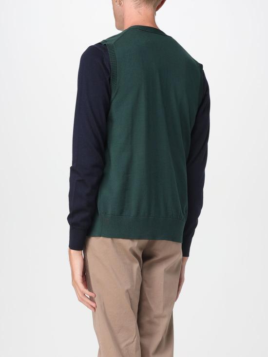 25FW 파올로페코라 스웨터 A013F001 5588 Green - PAOLO PECORA