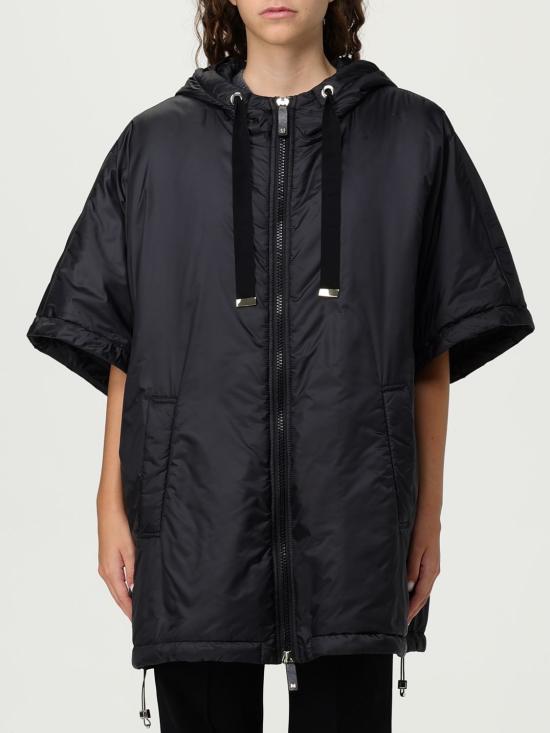 25FW 막스마라 더 큐브 케이프 패딩 자켓 2529736024600 009 Black