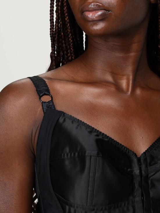 25FW 돌체앤가바나 민소매 티셔츠 F7525TGDCMX N0000 Black - DOLCE & GABBANA