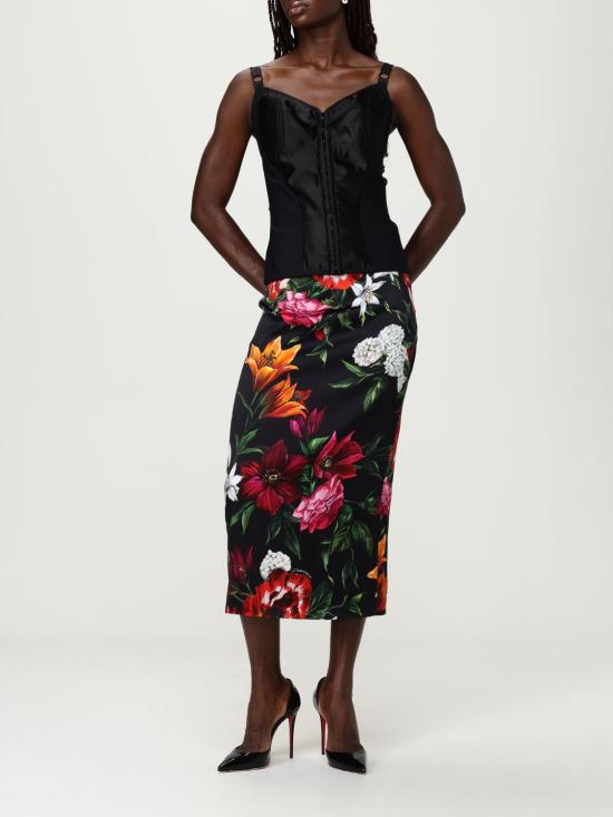 25FW 돌체앤가바나 민소매 티셔츠 F7525TGDCMX N0000 Black - DOLCE & GABBANA