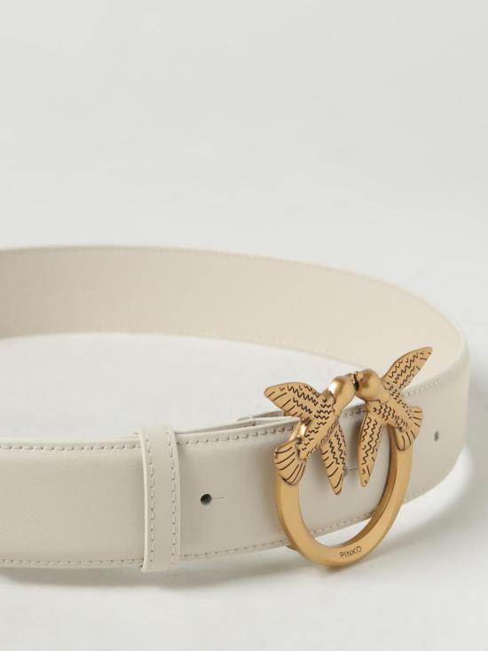 25FW 핑코 레귤러 벨트 100120A0F1 Z14Q White - PINKO