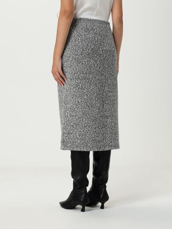 25FW 토리버치 미디 스커트 170830 002 Grey - TORY BURCH