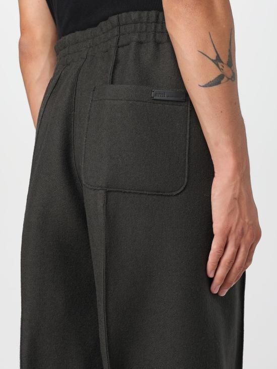 25FW 아미 트레이닝/조거 팬츠 UTR815WV0078 020 Grey - AMI