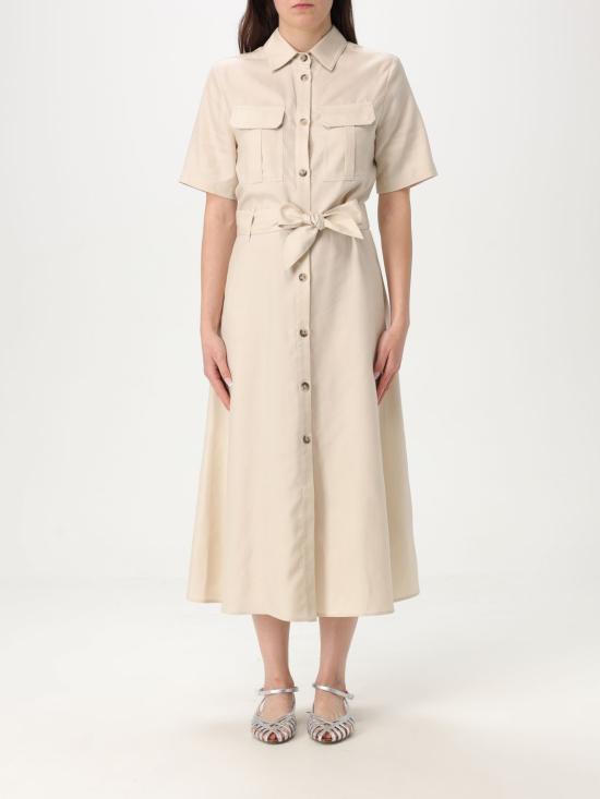 25SS 울리치 롱 원피스 CFWWDR0190FRUT3945 8867 Beige