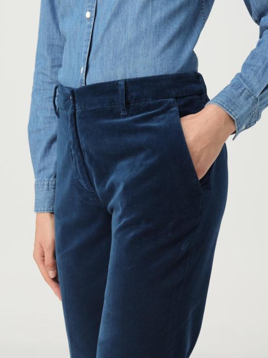  아스페시 스트레이트 팬츠 0113V548 85036 Teal - ASPESI