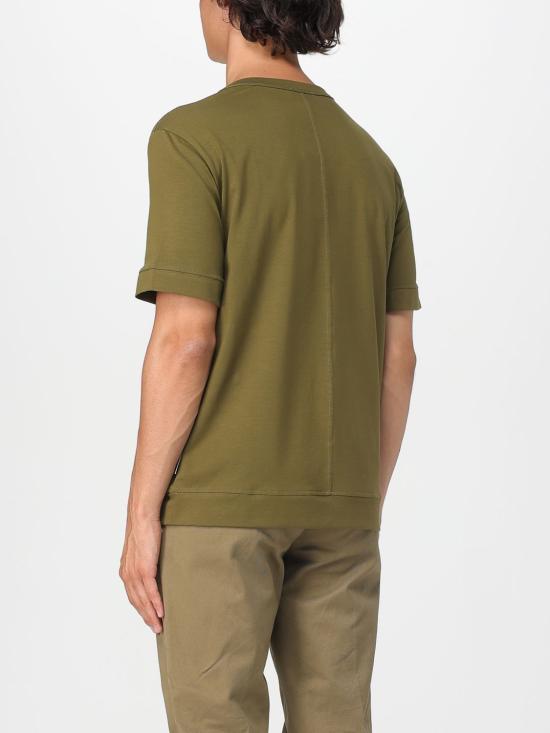 25FW 파올로페코라 반팔 티셔츠 F0124074 5606 Green - PAOLO PECORA