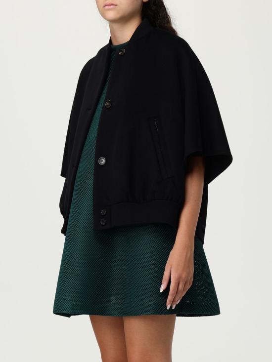 25FW 막스마라 코트 2524736131600 009 Black - MAX MARA