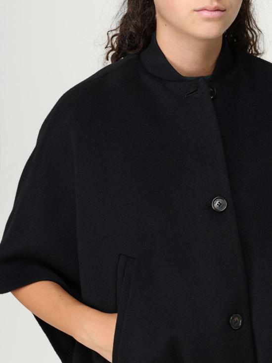 25FW 막스마라 코트 2524736131600 009 Black - MAX MARA