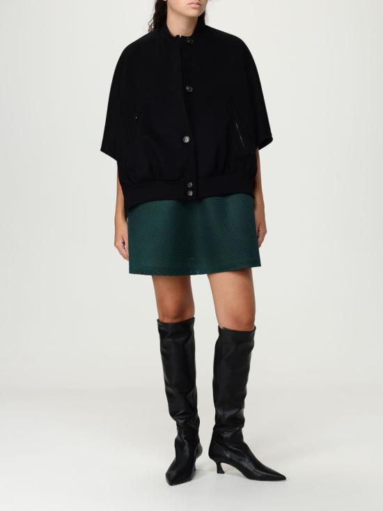 25FW 막스마라 코트 2524736131600 009 Black - MAX MARA