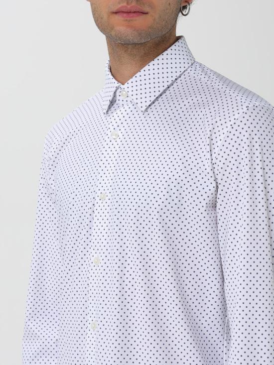 25SS 보스 긴팔 셔츠 50539392 450 Gnawed Blue - BOSS