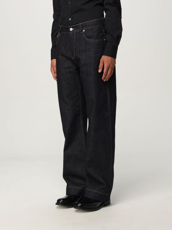 25FW 알렉산더 맥퀸 데님 팬츠 839142QYAAB 4244 Denim - ALEXANDER MCQUEEN