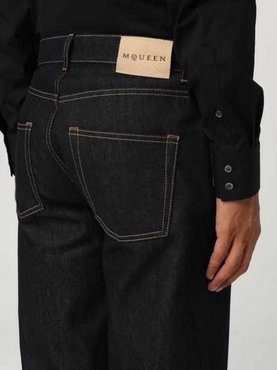 25FW 알렉산더 맥퀸 데님 팬츠 839142QYAAB 4244 Denim - ALEXANDER MCQUEEN