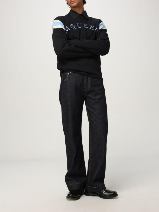 25FW 알렉산더 맥퀸 데님 팬츠 839142QYAAB 4244 Denim - ALEXANDER MCQUEEN