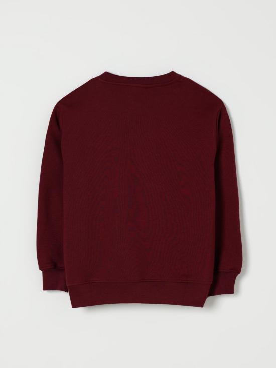 25FW [키즈] 엠에스지엠 풀오버 F5MSJUSW016 MS034 Burgundy - MSGM