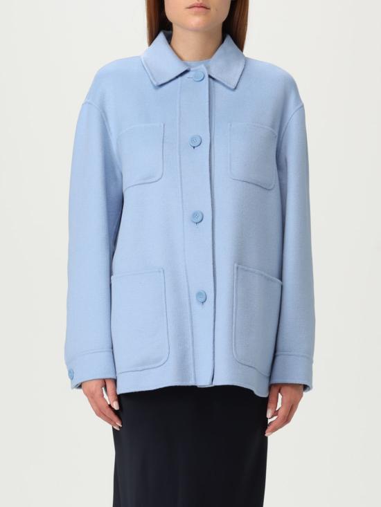 25FW 막스마라 스튜디오 자켓 2526046171600 076 Gnawed Blue