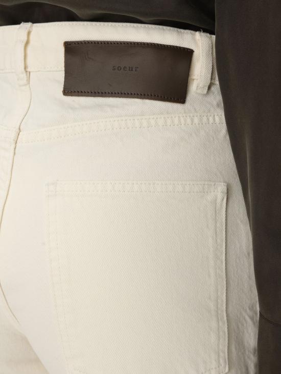 25FW 쉐르 스트레이트 팬츠 JEA1606CALVIN ECR01 Beige - SOEUR