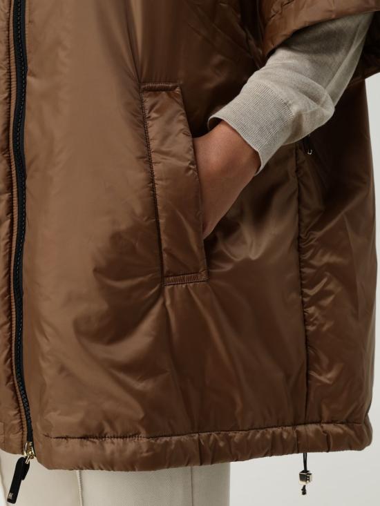 25FW 막스마라 더 큐브 케이프 패딩 자켓 2529736024600 051 Leather - MAXMARA THE CUBE