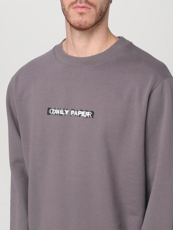 24FW 데일리 페이퍼 스웨터 2421048 Grey - DAILY PAPER