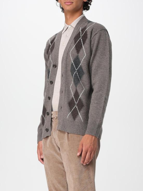 25FW 파올로페코라 스웨터 A056F002 U281 Grey - PAOLO PECORA