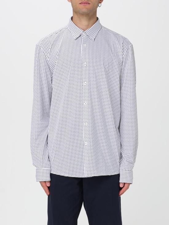 25SS 보스 긴팔 셔츠 50539457 404 Blue