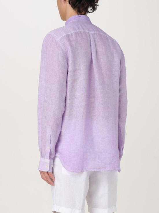 25SS 120 리노 긴팔 셔츠 32ALIM1425000011532ALIM S00080 Lilac - 120 LINO