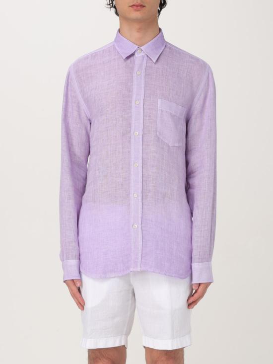 25SS 120 리노 긴팔 셔츠 32ALIM1425000011532ALIM S00080 Lilac