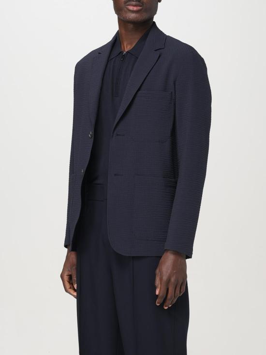 25SS 엠포리오 아르마니 자켓 6D1GA21NSCZ 0920 Navy - EMPORIO ARMANI