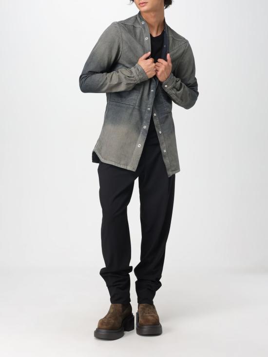 25FW 릭 오웬스 스웨터 RU02E1250RJR 09 Black - RICK OWENS