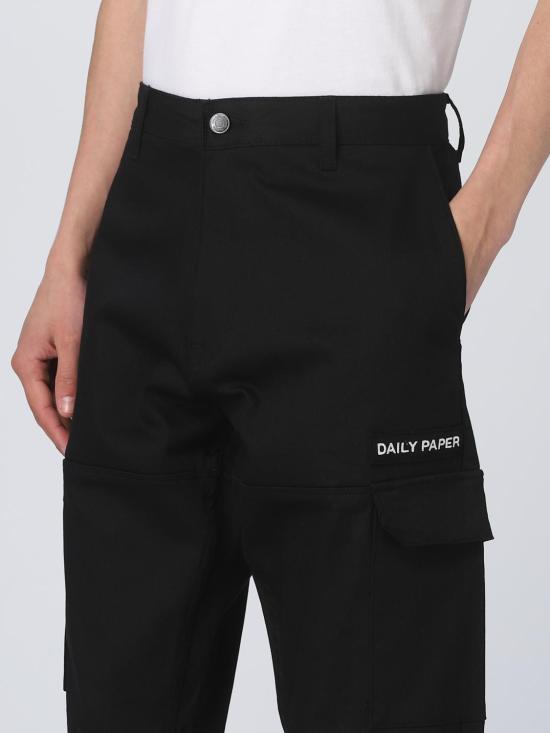 24FW 데일리 페이퍼 트레이닝/조거 팬츠 2312033 Black - DAILY PAPER