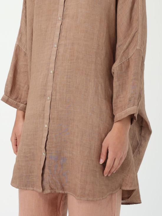 25SS 120 리노 블라우스 32ALIW1290000D70332ALIW S00072 Tobacco - 120 LINO