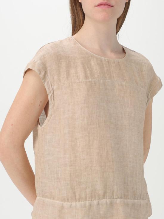 25SS 120 리노 민소매 티셔츠 32ALIW19S9000011532ALIW S00095 Beige - 120 LINO