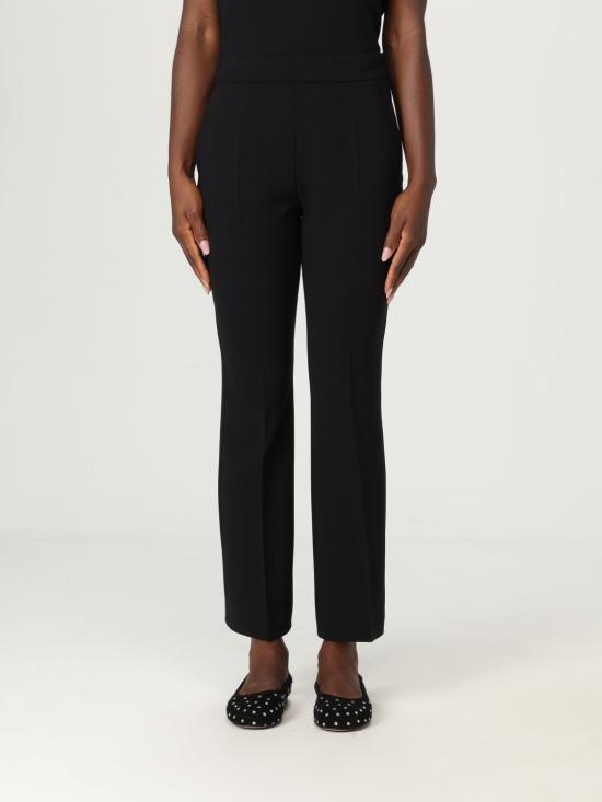 25FW 막스마라 스튜디오 스트레이트 팬츠 2526136021600 001 Black