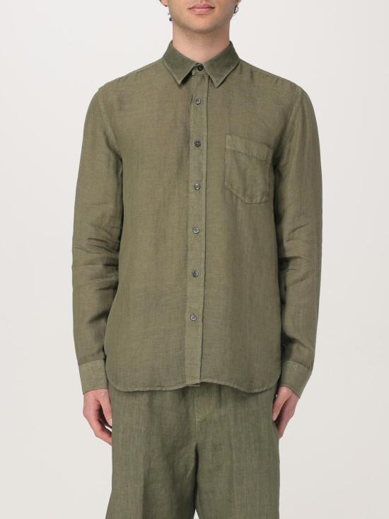 25SS 120 리노 긴팔 셔츠 32ALIM1425000011532ALIM S00034 Coffee