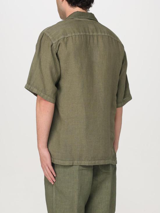 25SS 120 리노 반팔 셔츠 32ALIM19L3000011532ALIM S00034 Coffee - 120 LINO