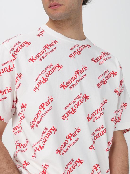  겐조 반팔 티셔츠 FE58TS0044SY 02 Multicolor - KENZO