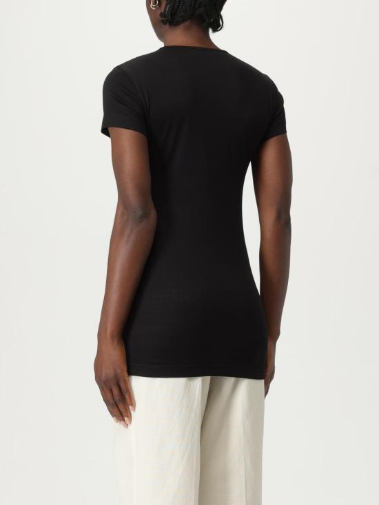 25FW 르메르 반팔 티셔츠 TO1352LJ1018 BK999 Black - LEMAIRE