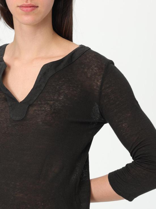 25SS 120 리노 반팔 티셔츠 32ALIW7667000B56832ALIW S0065R Black - 120 LINO