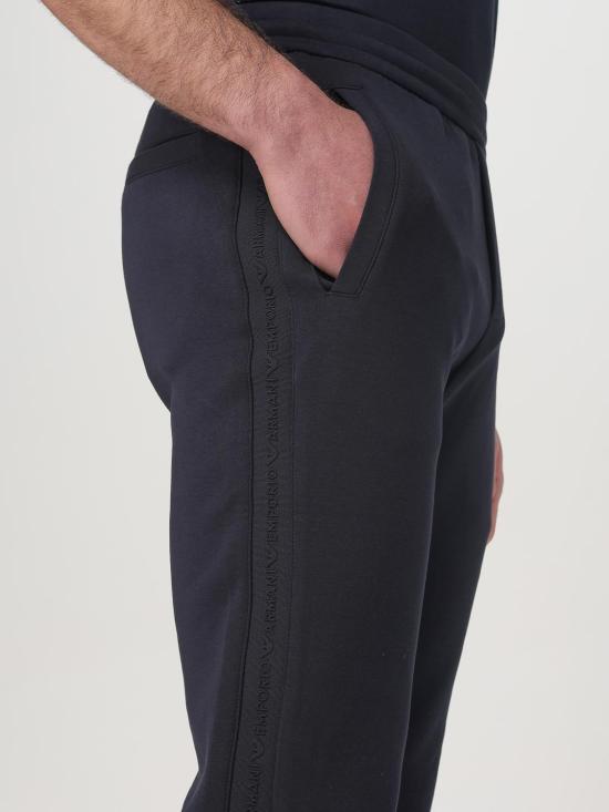 25SS 엠포리오 아르마니 트레이닝/조거 팬츠 6D1PK31JHSZ 0920 Blue - EMPORIO ARMANI