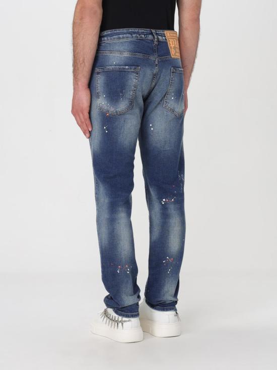  필립 플레인 데님 팬츠 SADCMDT3678PDE004N 08DN Blue - PHILIPP PLEIN