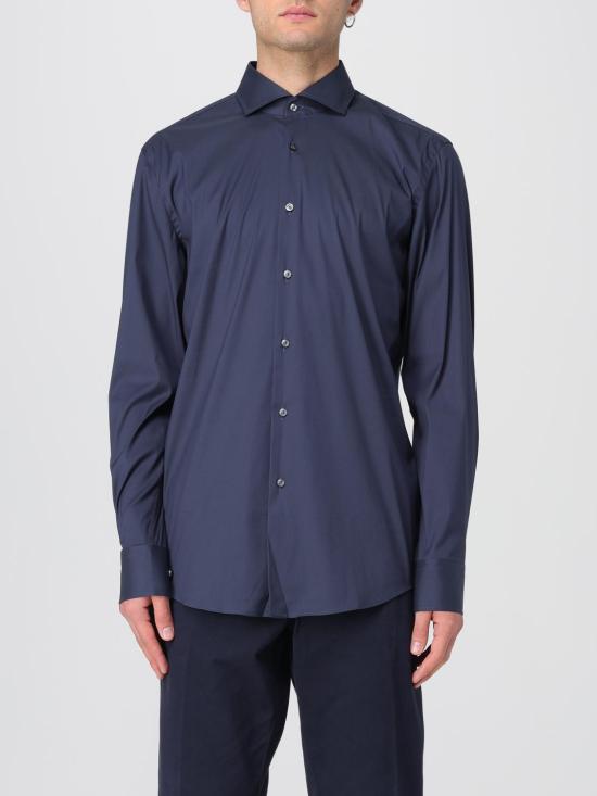 25SS 보스 긴팔 셔츠 50479915 410 Blue