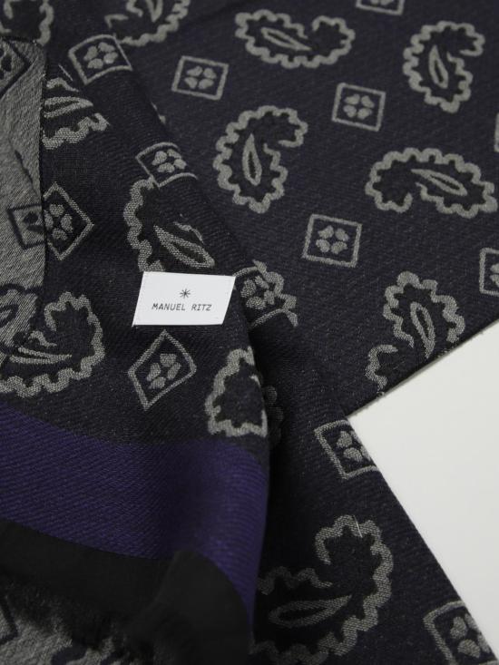 25FW 마뉴엘리츠 머플러/스카프 3932S7109253843 89 Blue - MANUEL RITZ