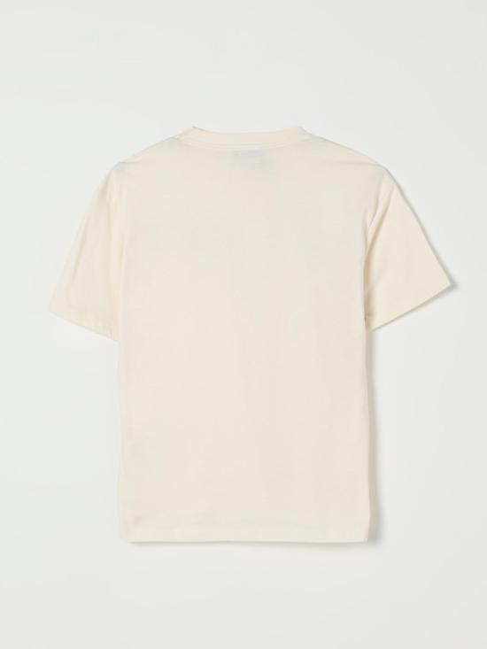 25FW [키즈] 엠에스지엠 티셔츠 F5MSJUTH050 013 Cream - MSGM