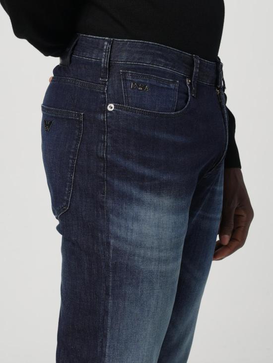 25FW 엠포리오 아르마니 데님 팬츠 8N1J061D16Z 0942 Blue - EMPORIO ARMANI