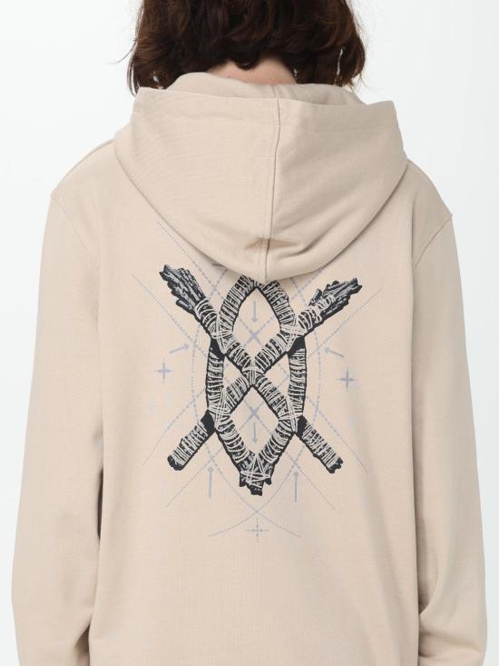  데일리 페이퍼 스웨터 2321101 OXFORD Beige - DAILY PAPER