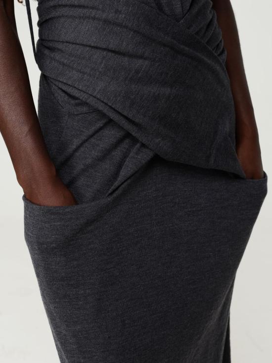 25FW 질샌더 롱 원피스 J02CT0526J14723 32 Grey - JIL SANDER