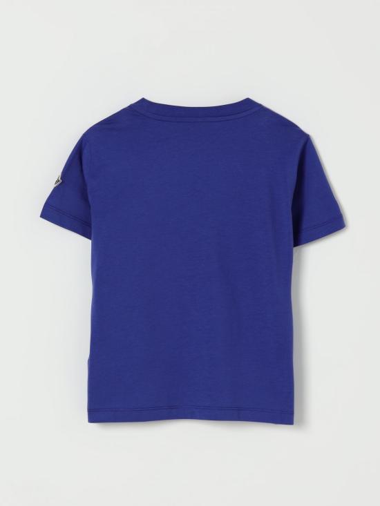 25FW [키즈] 몽클레어 티셔츠 8C0001389AFV 758 Royal Blue - MONCLER