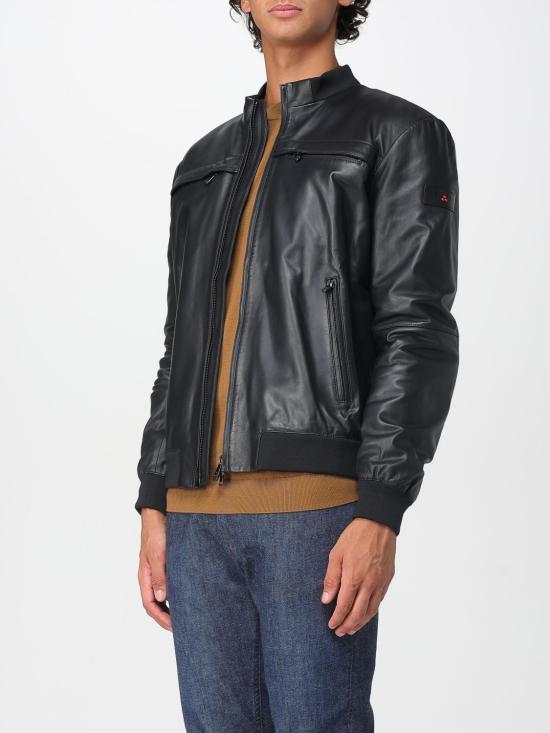 25FW 페트레이 가죽 자켓 PEU562999011856 NER Black - PEUTEREY