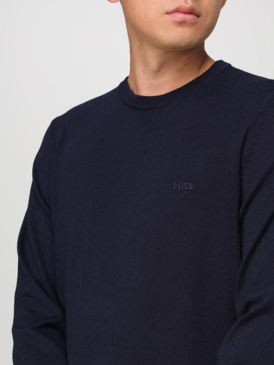 25FW 보스 스웨터 50476364 404 Blue - BOSS