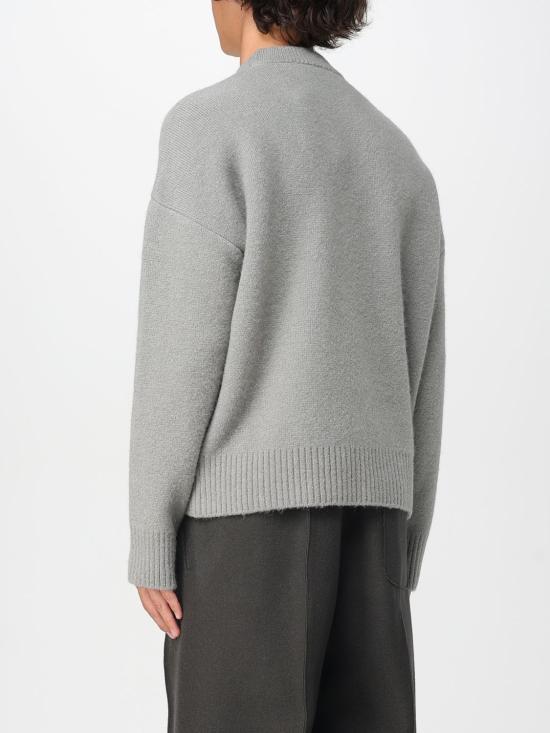 25FW 아미 ADC 크루넥 스웨터 UKS836UKN0135 058 Grey - AMI